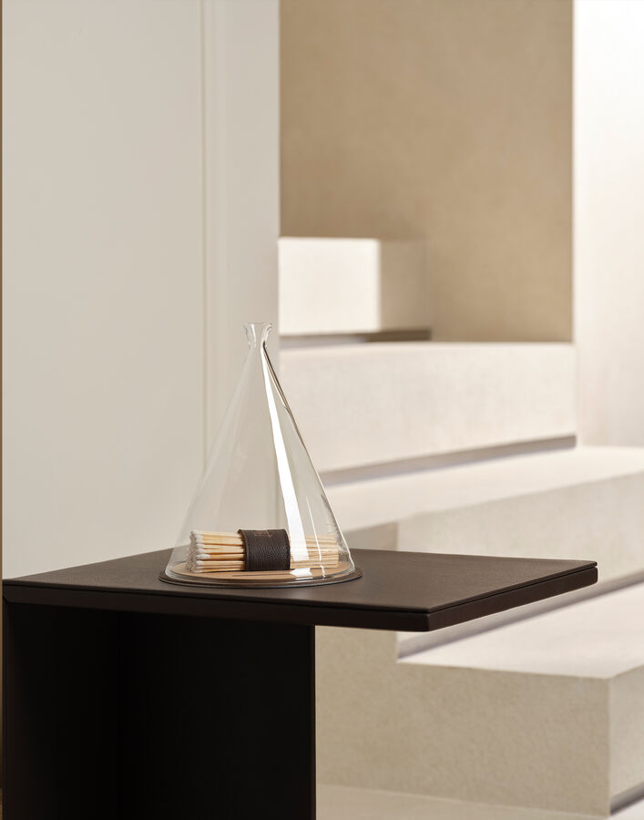 Herno HERNO HABITA GLASS CLOCHE WITH MATCHES  HOLIDAYMATCHESVETRO01TRASP