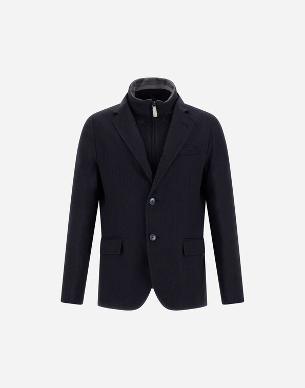 Herno RESORT BLAZER IN CASHMERE SILK  GA00020UR380879200