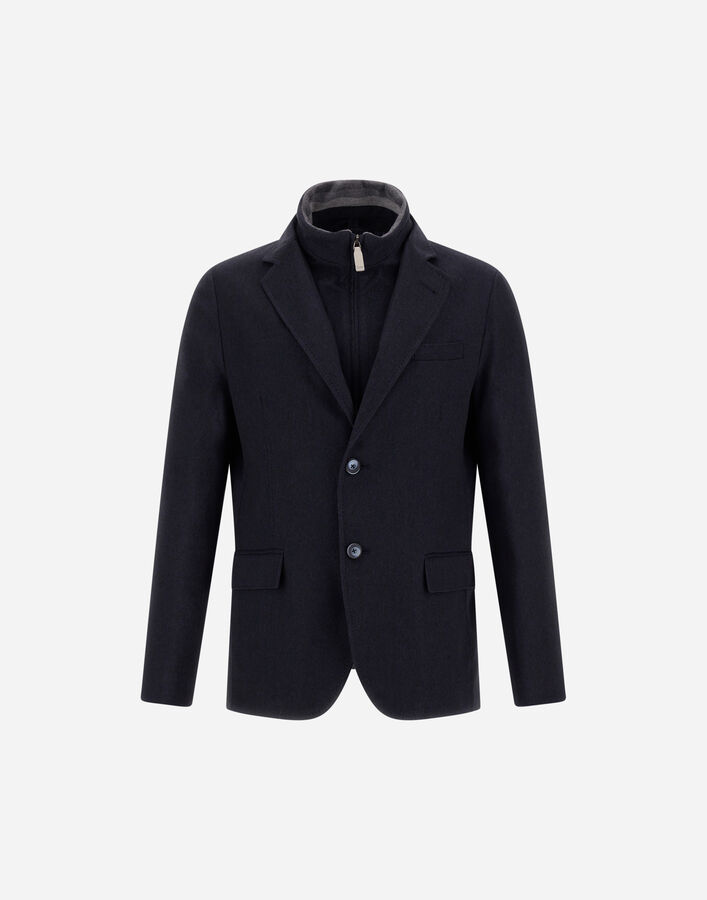 Herno RESORT BLAZER IN CASHMERE SILK  GA00020UR380879200