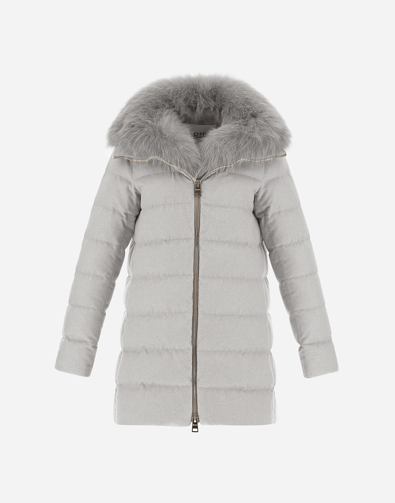 herno cashmere silk down jacket