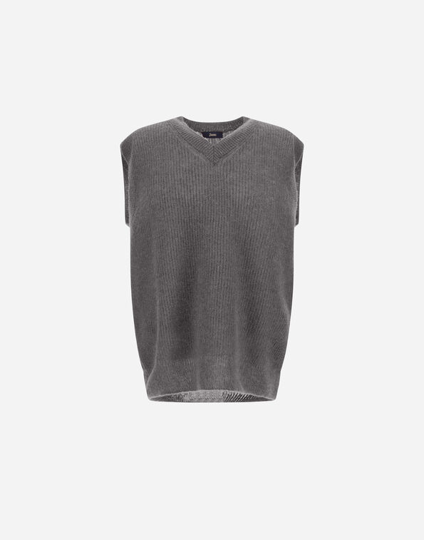 Herno VEST IN COB STITCH ALPACA WOOL  MV000008U703129460