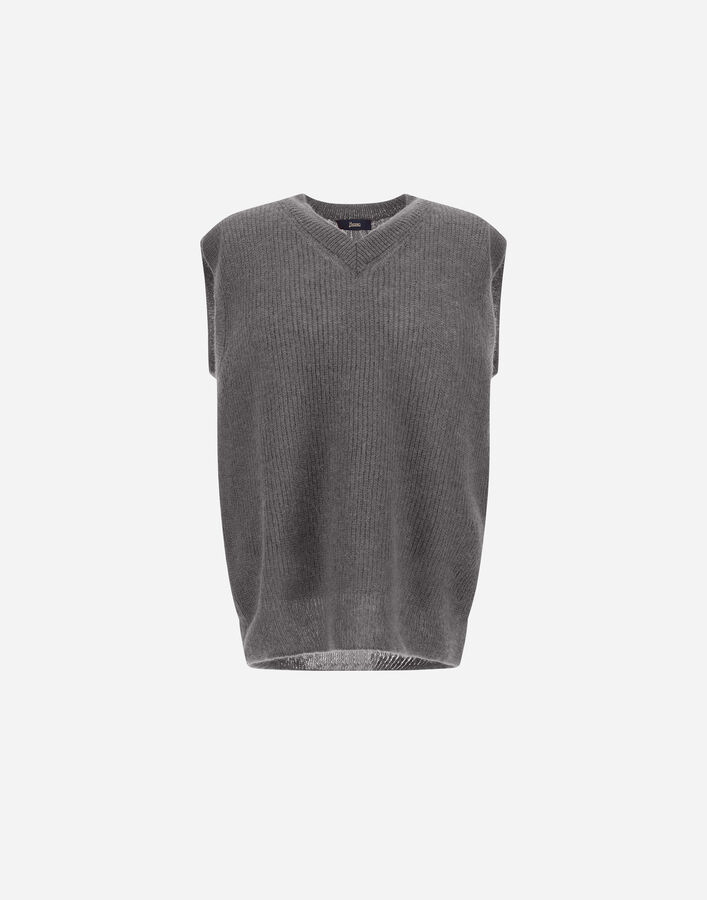 Herno VEST IN COB STITCH ALPACA WOOL  MV000008U703129460