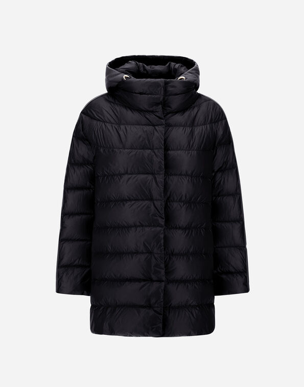 Herno A-SHAPE JACKET IN NYLON ULTRALIGHT, CASHMERE AND SILK  PI0024DNW12017Z9300