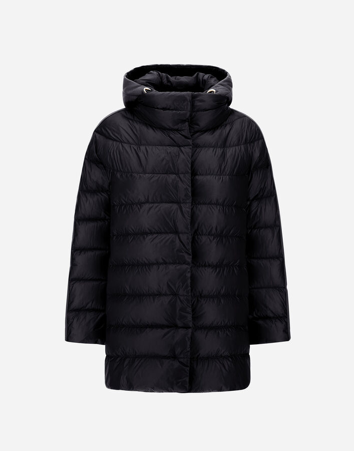 Herno A-SHAPE JACKET IN NYLON ULTRALIGHT, CASHMERE AND SILK  PI0024DNW12017Z9300