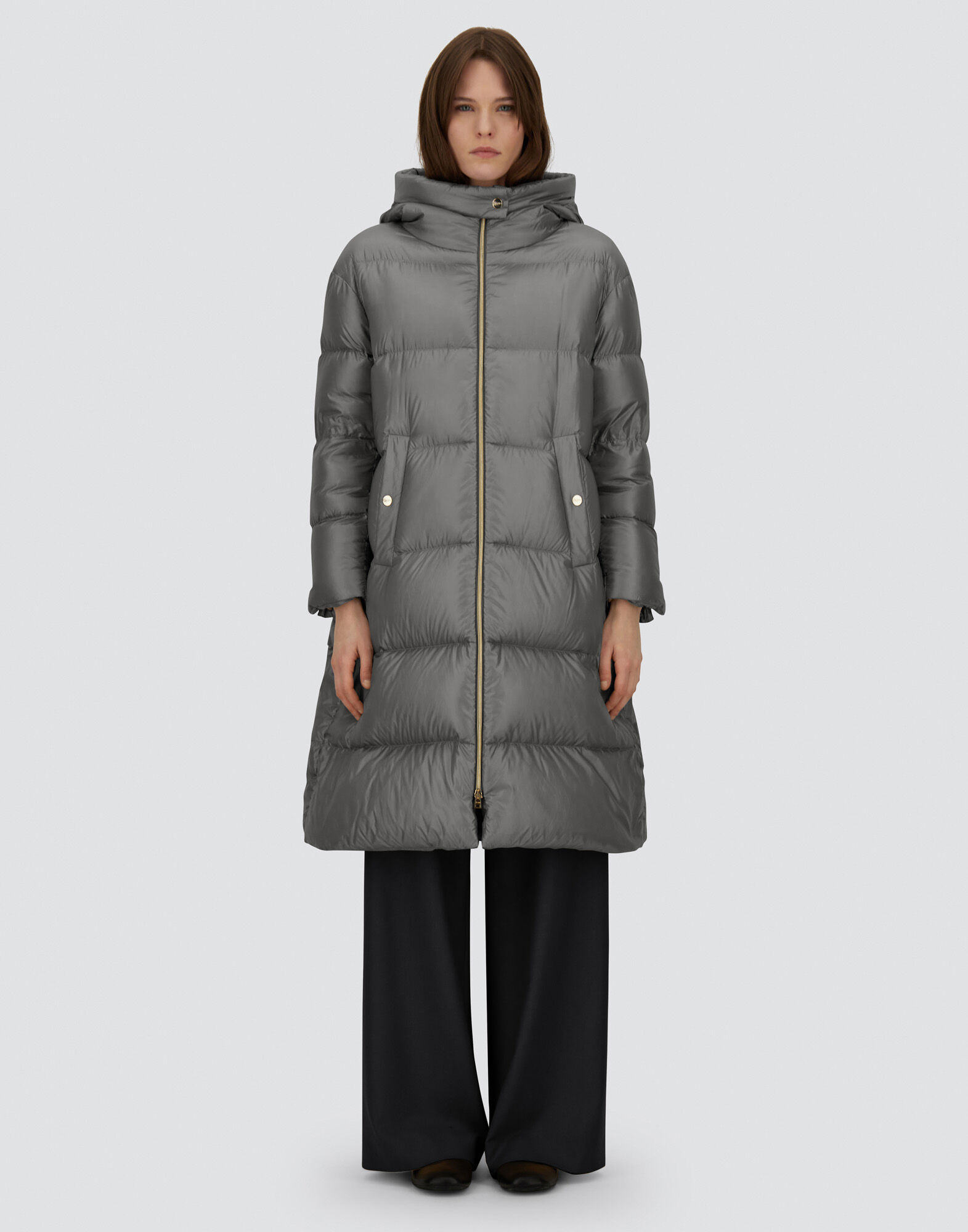 PARKA IN NYLON ULTRALIGHT in Grey for Women | Herno®