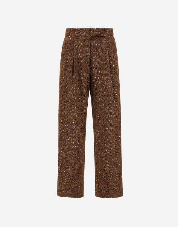 Herno BABY ALPACA AND WOOL TROUSERS  PT000263D335532157