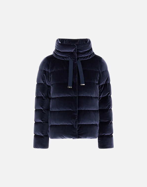 Herno JACKET IN SMOOTH VELVET  PI002180D15020S9200