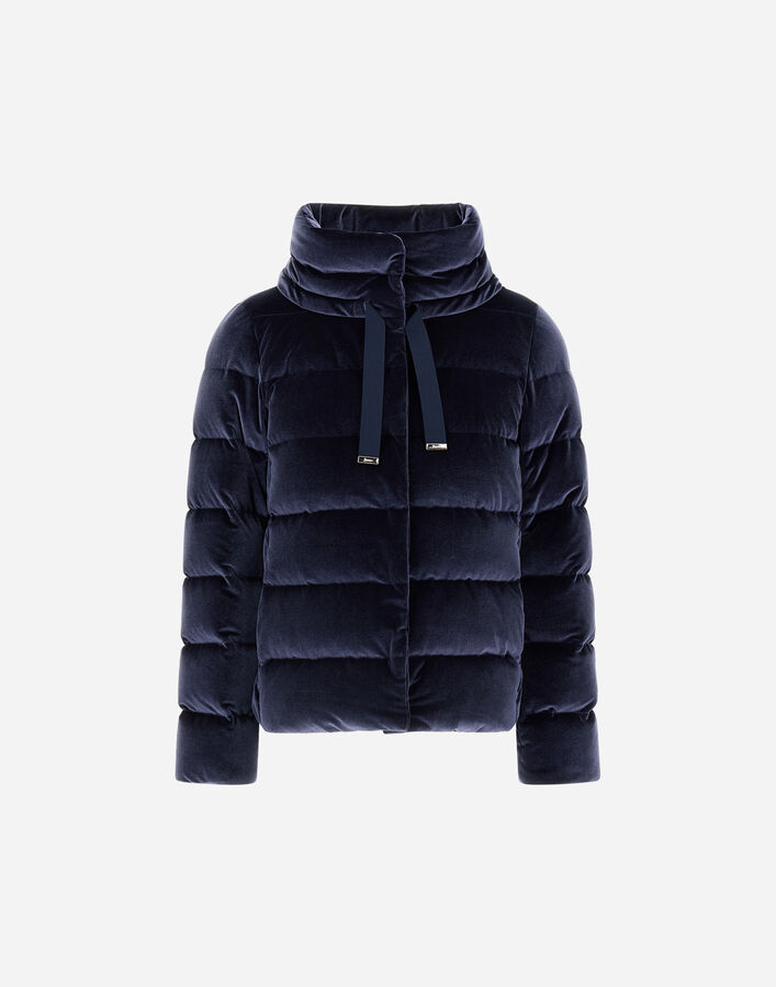 Herno JACKET IN SMOOTH VELVET  PI002180D15020S9200