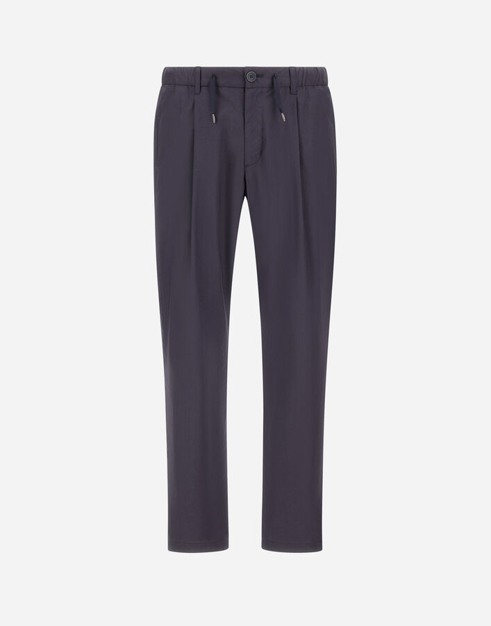 Herno LIGHT COTTON STRETCH TROUSERS  PT000166U13164Z9200