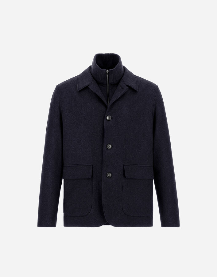 Herno RESORT BLAZER IN CASHMERE AND SILK  GA00023UR380879200