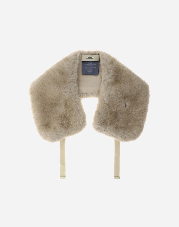 Herno MINK-EFFECT FUR-TOUCH SCARF  COL00010D127391985