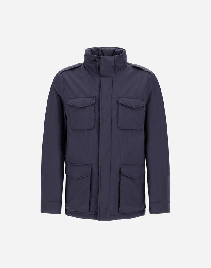 Herno FIELD JACKET IN CRINKLE NYLON  FI000134U132719200