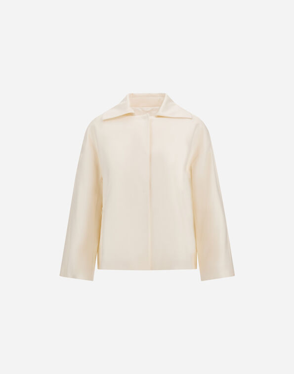 Herno CAPE IN LUCENT CASHMERE SILK  GI000354D381271200