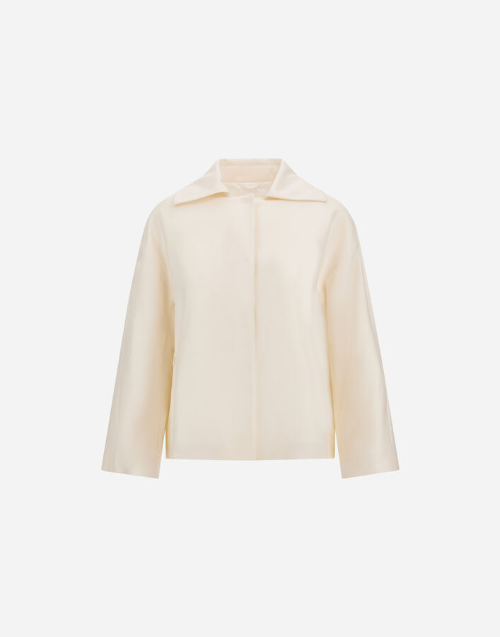 Herno CAPE IN LUCENT CASHMERE SILK  GI000354D381271200