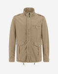 Herno GARMENT-DYED LINEN AND COTTON FIELD JACKET  FI000112U131472002T01