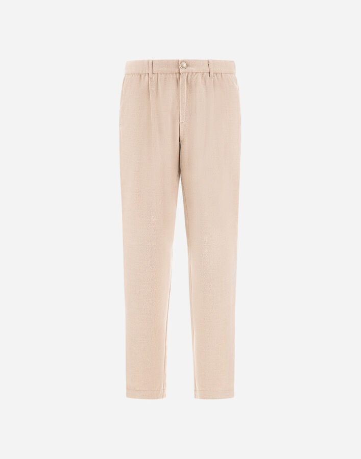 Herno RESORT TROUSERS IN WOOL-BLEND MELANGE FLANNEL  PT00047UR129341985