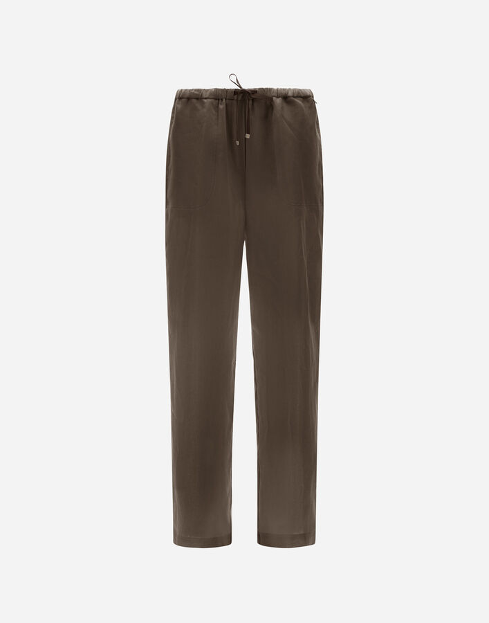 Herno RESORT TROUSERS IN NEW LINEN  PT00040DR17105Z8810