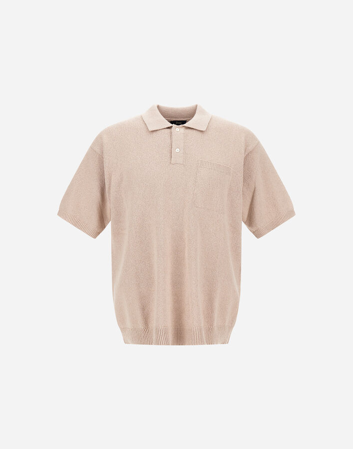 Herno POLO SHIRT IN BOUCL&Eacute; COTTON CASHMERE  MPL00012U721419403