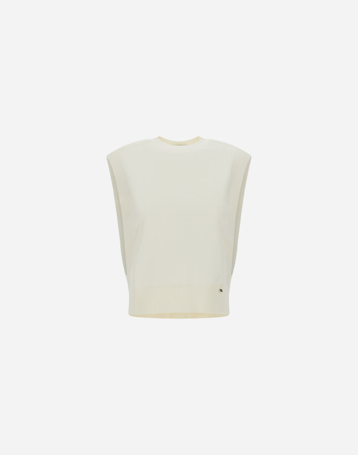 Herno TANK TOP IN FRESH STRETCH VISCOSE  MG000163D760921200