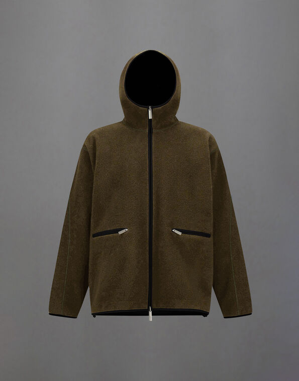 Herno LAMINAR SWEATSHIRT IN POLAR FLEECE AND EXTRA LIGHT STRETCH PADDED  JC00022UL500827420