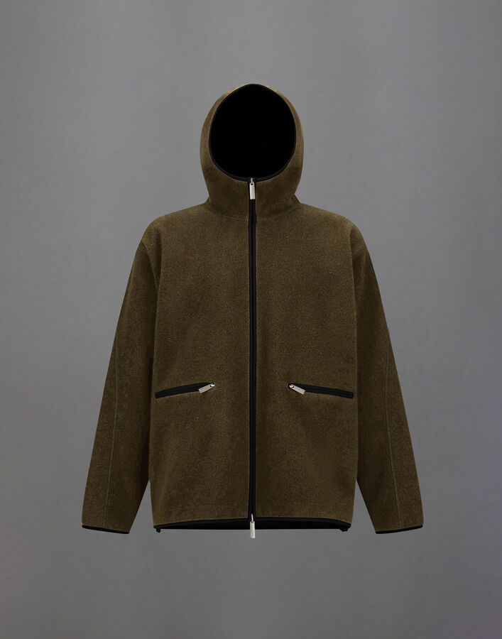 Herno LAMINAR SWEATSHIRT IN POLAR FLEECE AND EXTRA LIGHT STRETCH PADDED  JC00022UL500827420