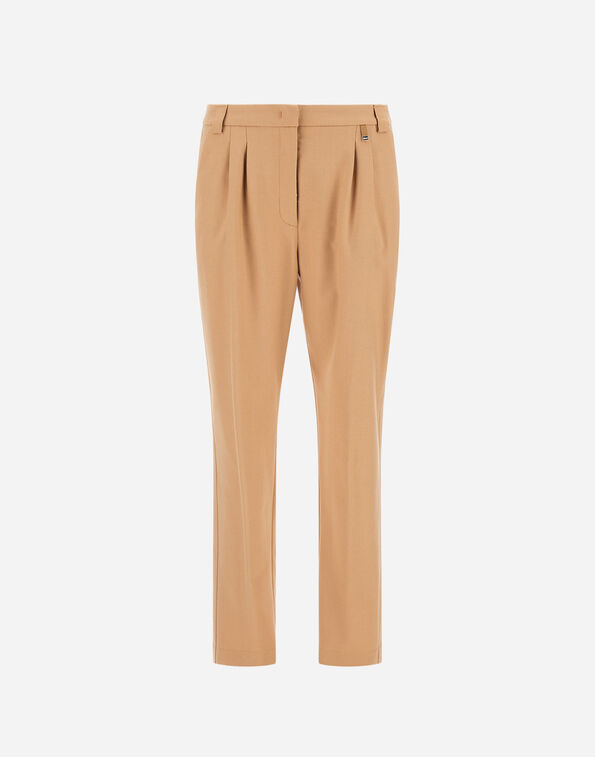 Herno TROUSERS IN FLUID WOOL  PT000166D334532157