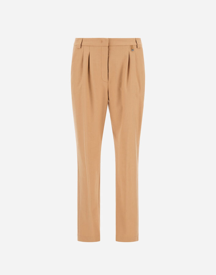 Herno TROUSERS IN FLUID WOOL  PT000166D334532157
