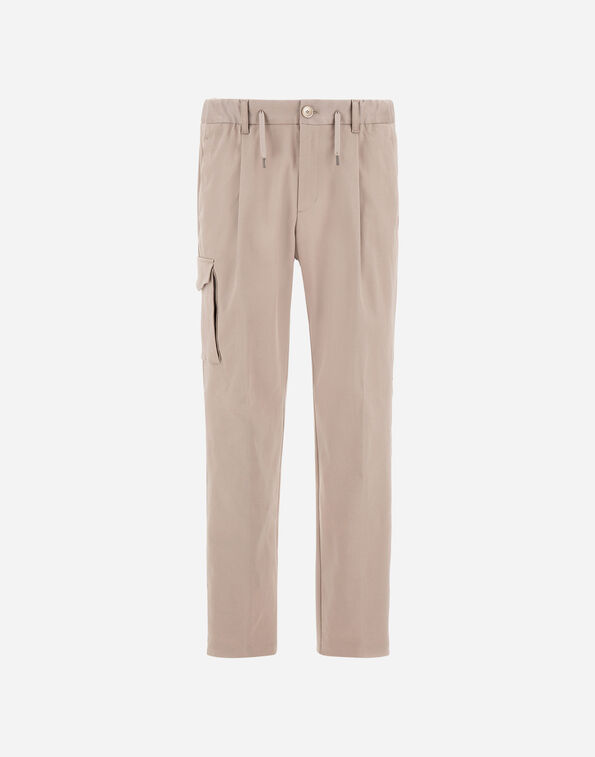 Herno RESORT TROUSERS IN STRETCH COTTON  PT00050UR133281985