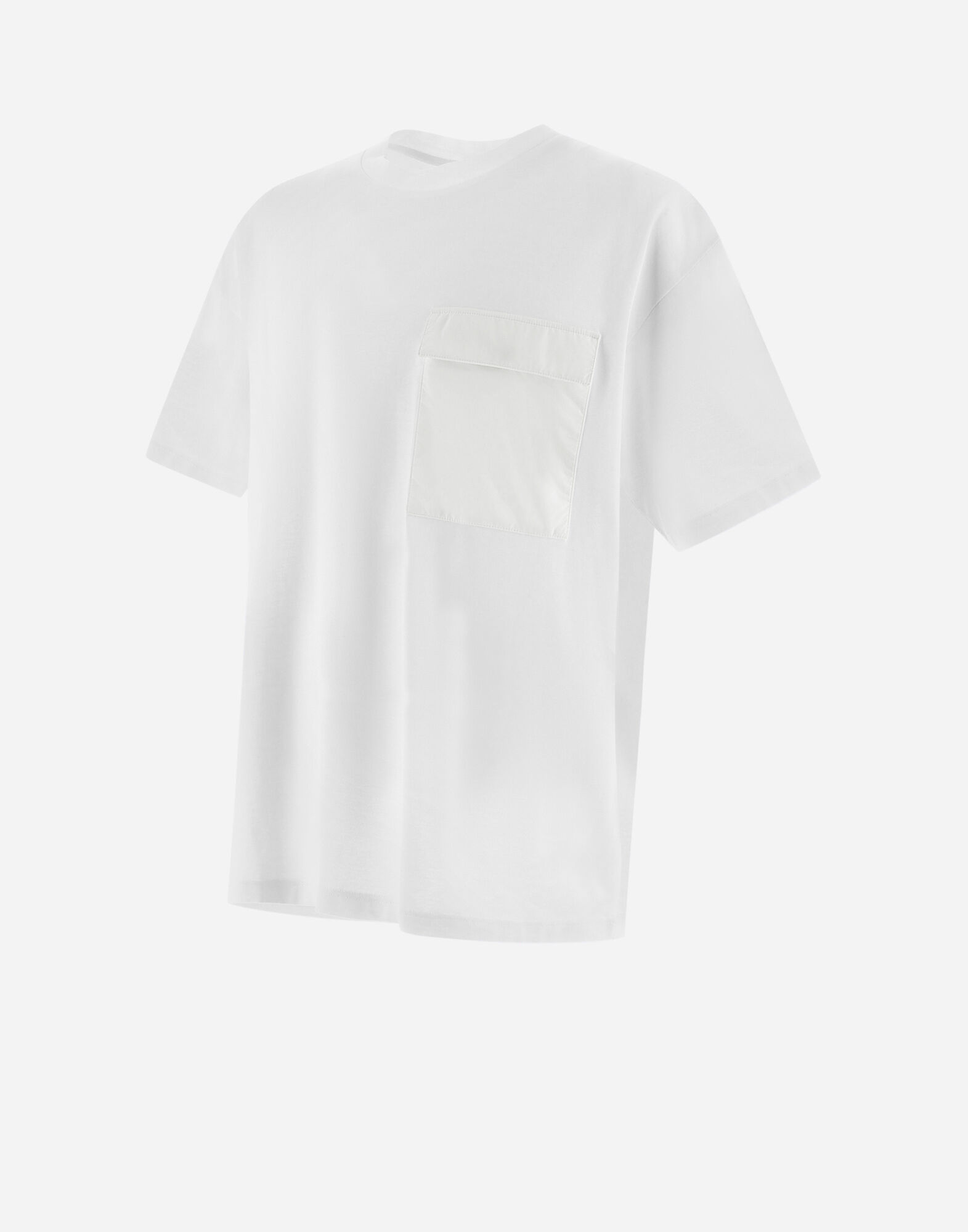 T-SHIRT IN COTTON JERSEY in White for Men | Herno®