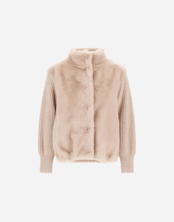 Herno RESORT JACKET IN FAUX MINK FUR  GC00072DR126241985