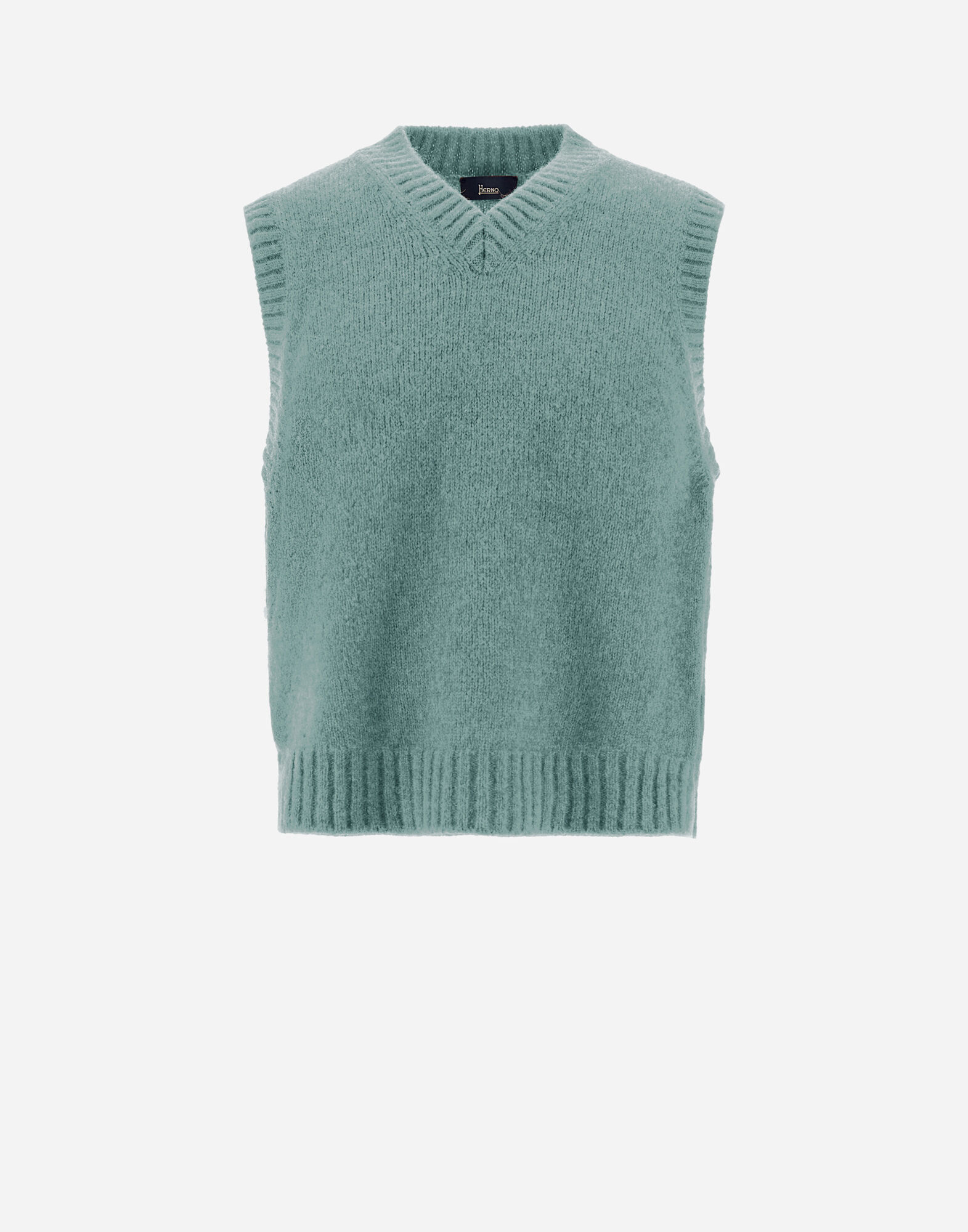 mint green vest top