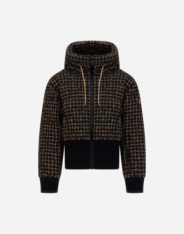 Herno WOOL TWEED BOMBER JACKET  PI002274D335509300