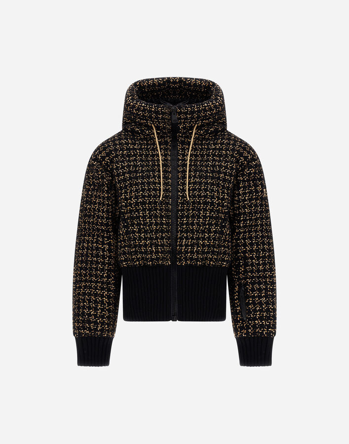 Herno WOOL TWEED BOMBER JACKET  PI002274D335509300