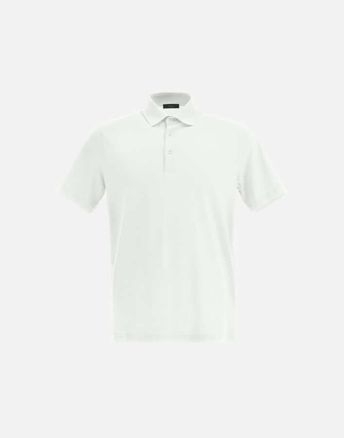 Herno JERSEY CREPE POLO SHIRT  JPL00115U520051000