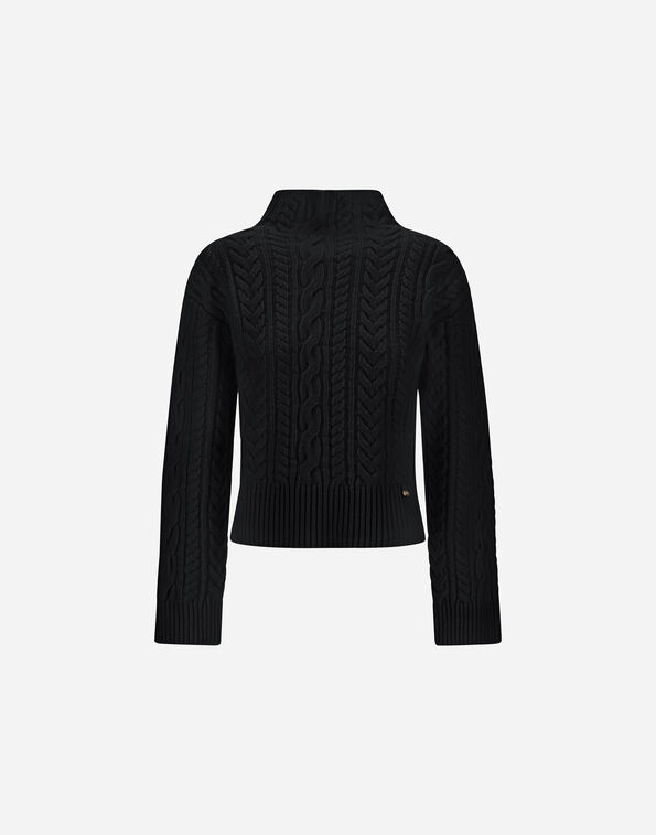 Herno CABLE-KNIT WOOL JUMPER  ML000077D703759300