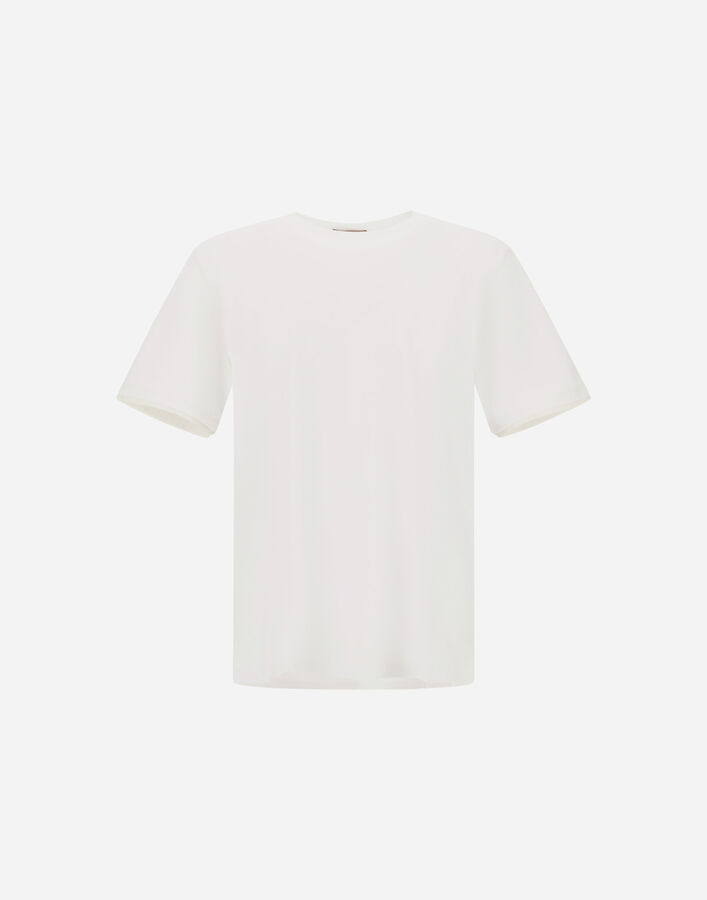 Herno RESORT T-SHIRT IN LIGHTWEIGHT COTTON JERSEY AND STRETCH NYLON  JG00031UR520521000