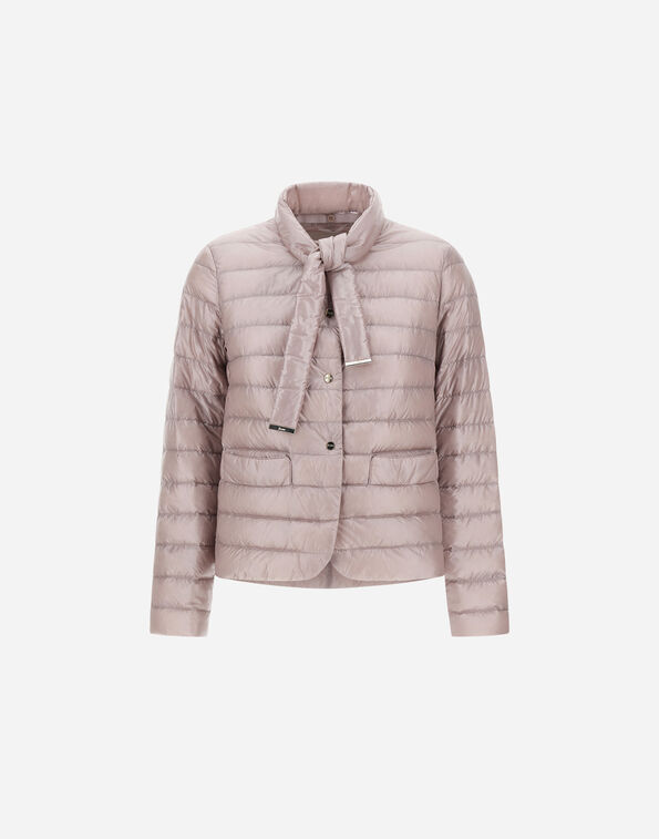 Herno BLAZER WITH SCARF IN NYLON ULTRALIGHT  PI002201D12017Z4035