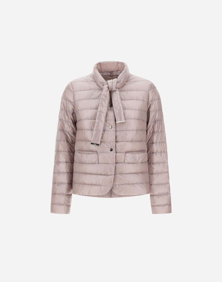 Herno BLAZER WITH SCARF IN NYLON ULTRALIGHT  PI002201D12017Z4035