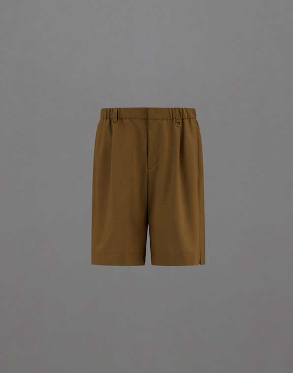 Herno LAMINAR SHORTS IN WOOL TOUCH  PT00069UL128477305