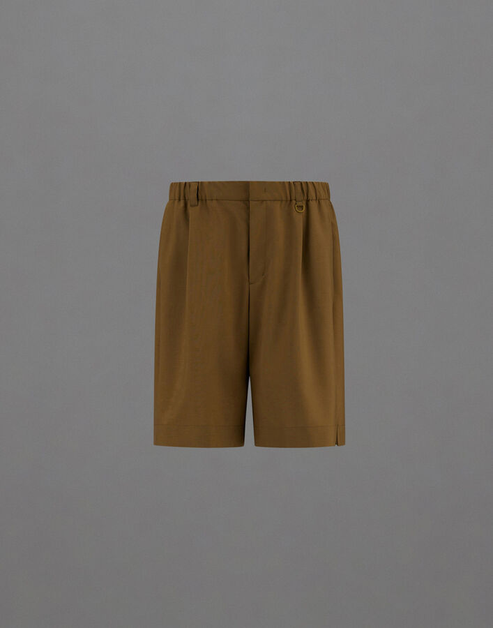Herno LAMINAR SHORTS IN WOOL TOUCH  PT00069UL128477305