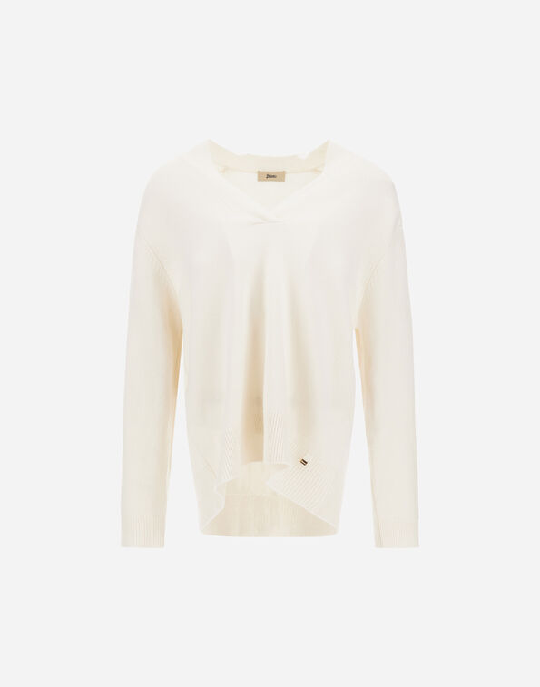 Herno CASHMERE STOCKING-STITCH JUMPER  MV000034D703551001
