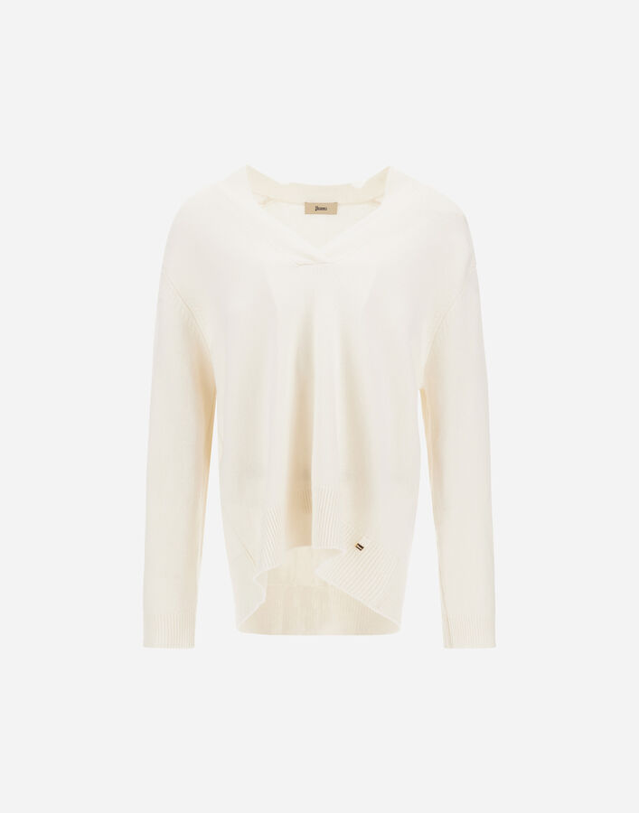 Herno CASHMERE STOCKING-STITCH JUMPER  MV000034D703551001