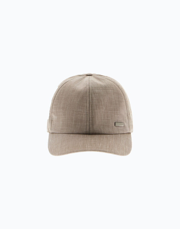Herno BASEBALL CAP IN 2 LAYERS LINEN  BER00050U171481985