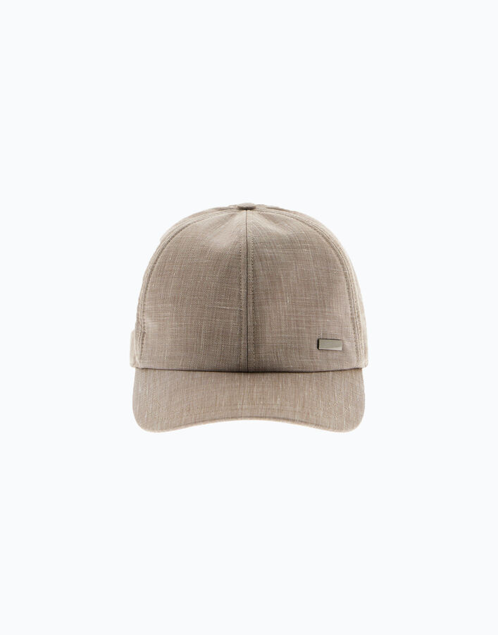Herno BASEBALL CAP IN 2 LAYERS LINEN  BER00050U171481985
