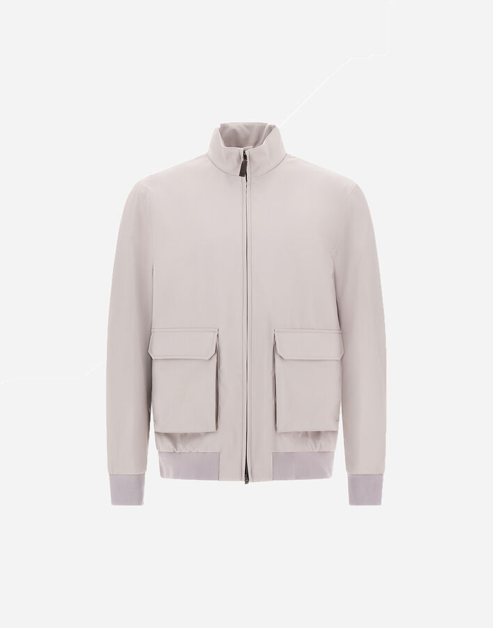 Herno BOMBER IN 3 LAYERS WOOL STORM  GI000587U334109403