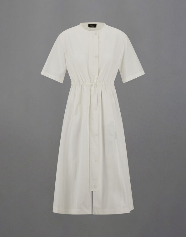 Herno LAMINAR DRESS IN TECH-COTTON TWILL  AB00011DL132851006