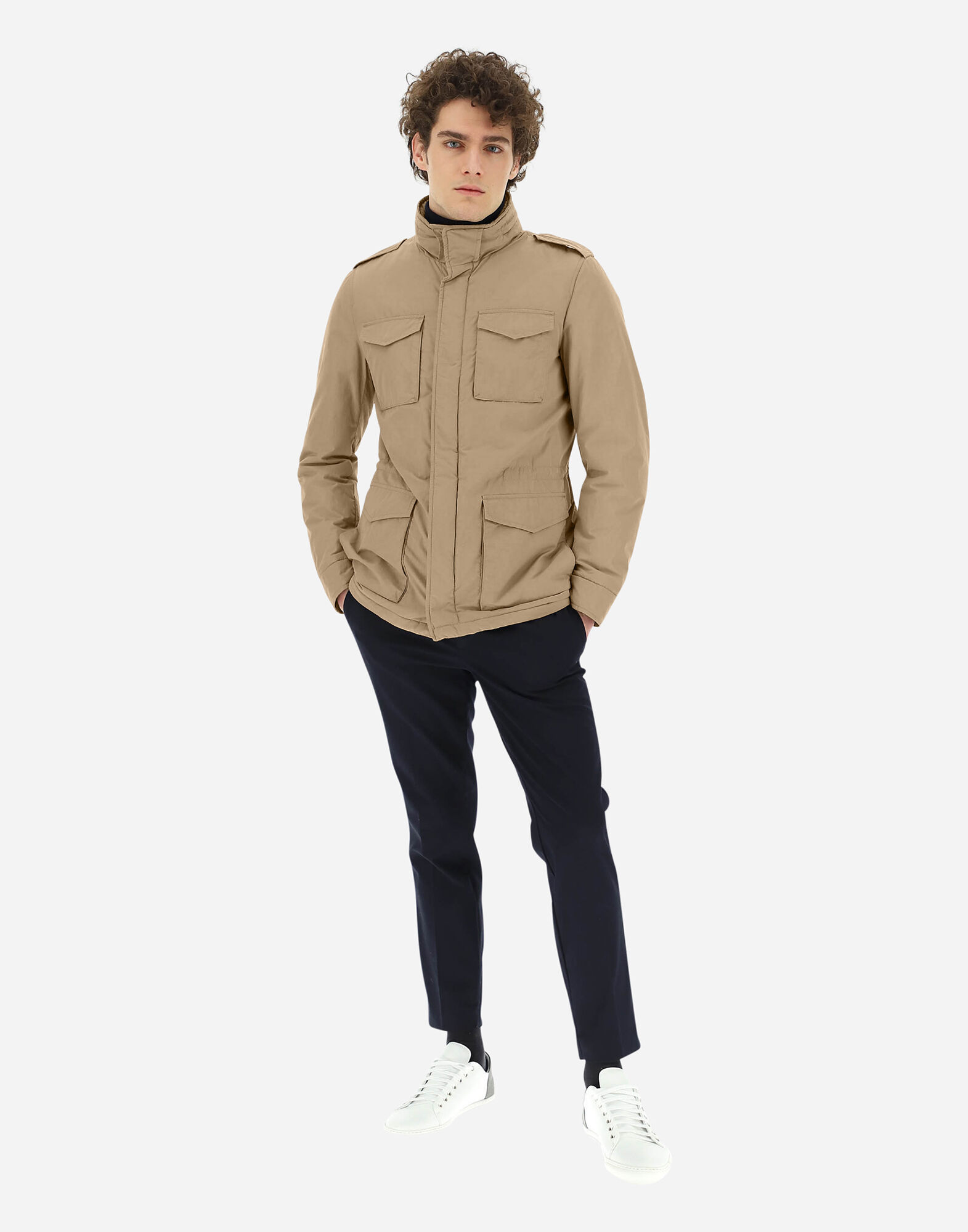 nylon field jacket