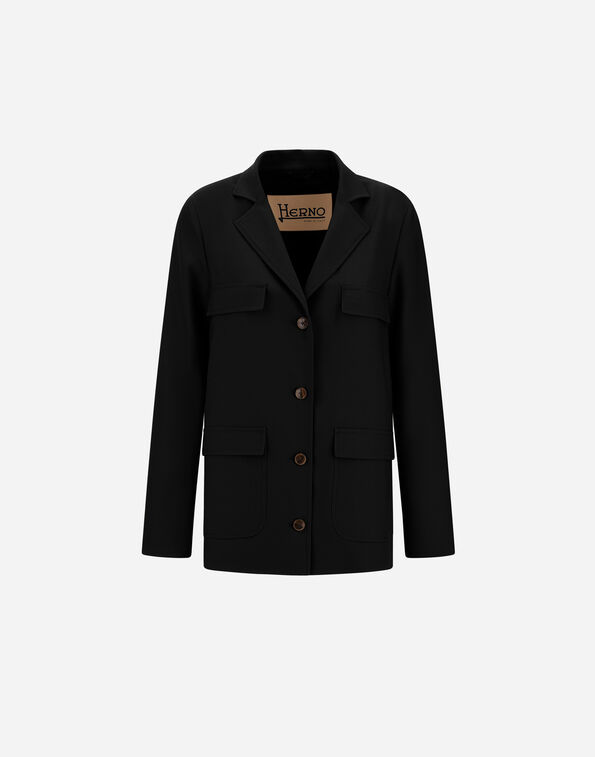 Herno JACKET IN FLUID WOOL  CM0003DNW33453Z9300