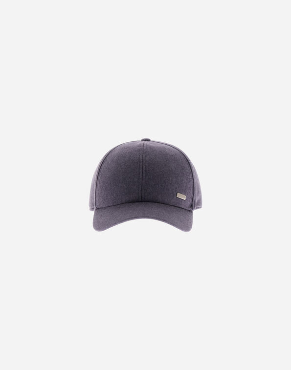 Herno RESORT BASEBALL CAP IN CASHMERE AND SILK  BER0008UR380879122