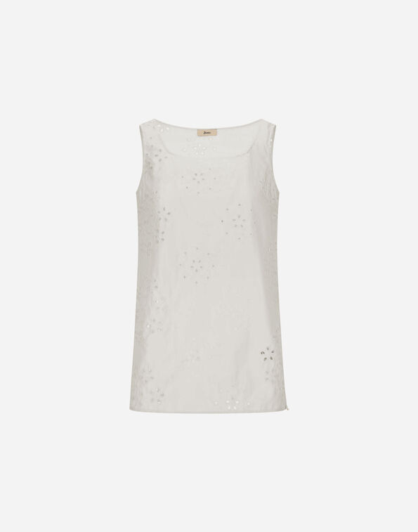 Herno TOP IN BRODERIE ANGLAISE COTTON  BL000055D13322RIC1000